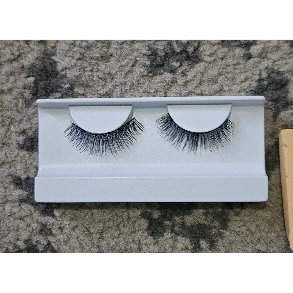 Vintage 1960s Mod Lashes Real Hair Eyelashes Style 33 Black NOS Brooklyn NY
